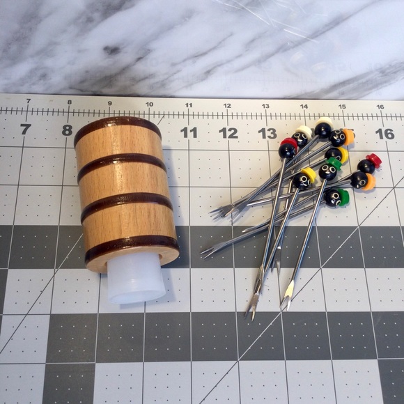 1950’s 'Chic' Forks For Ideal made in Japan Set Of Cocktail Hors D'Oeuvres Forks - Picture 5 of 9